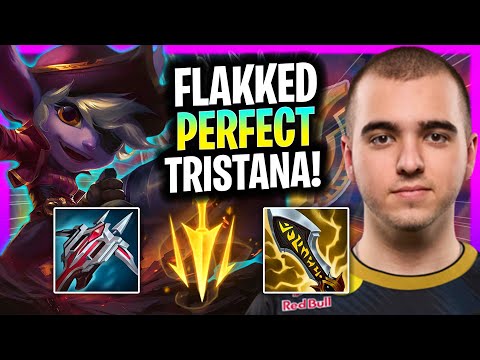 FLAKKED PERFECT GAME WITH TRISTANA! | TH Flakked Plays Tristana ADC vs Kalista!  Season 2025