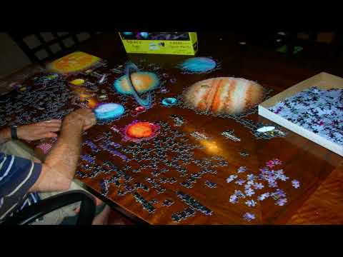 Space Age Puzzle (2000 Pieces) Jigsaw Time-Lapse