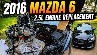 2014-2017 Mazda 6 2.5L Engine Replacement Complete Guide