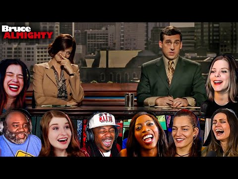 TOP "Bruce Almighty Bloopers" Reactions! Bruce Almighty (2003) Movie Reaction *First Time Watching*