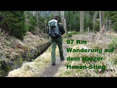 97 KM Wanderung - Harzer-Hexen-Stieg von Osterode bis Thale
