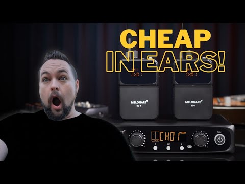 CHEAP Wireless In Ear Monitors for live bands, churches, studio and more