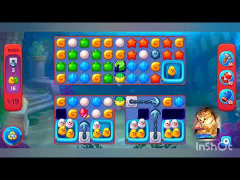Fishdom,10359 level,no Booster - 10359 уровень, прохождение без бустеров.