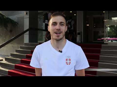 Mladen Šotić pred odlazak u Alžir na Mediteranske igre