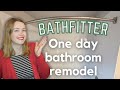 Should I Remodel With Bathfitter One Day Bathroom Transformation