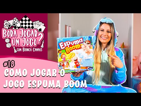 #18 Como Jogar o Jogo Espuma Boom/ Bora Jogar um Jogo Kids