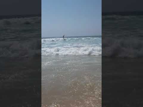 NA PRAIA 😊☺😍O MAR É LINDO!!