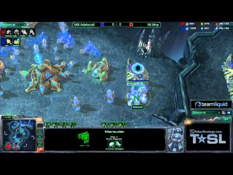 Game 1 - IM.Mvp vs Mill.Adelscott - TSL3 Ro32 Match 9