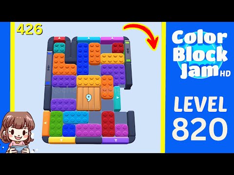 Color Block Jam Level 426 (820) Solution Walkthrough - YouTube