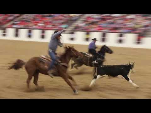 World series of team roping at South Point on December 10, 2017.