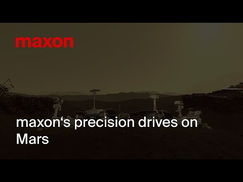 maxon’s precision drives on Mars