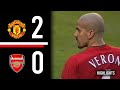 Manchester United v Arsenal | Highlights | 2002/2003