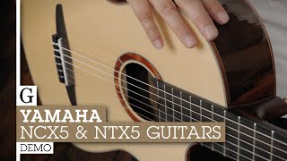 Video thumbnail for Yamaha NCX5 & NTX5 Nylon String Demo by Guitarist
