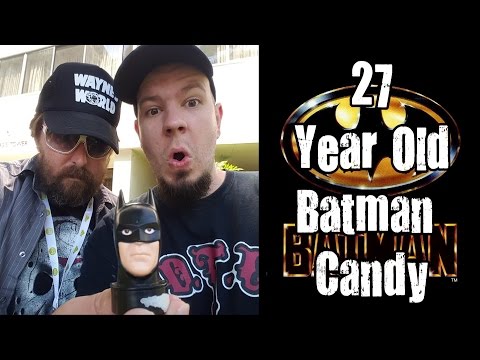 27 Year Old Batman Candy Review - Is it Expired? w/ Adam The Woo
