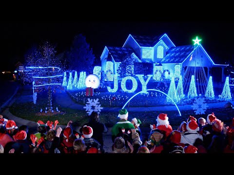 Nagy Family's Animated Light Show Delights - The Great Christmas Light Fight