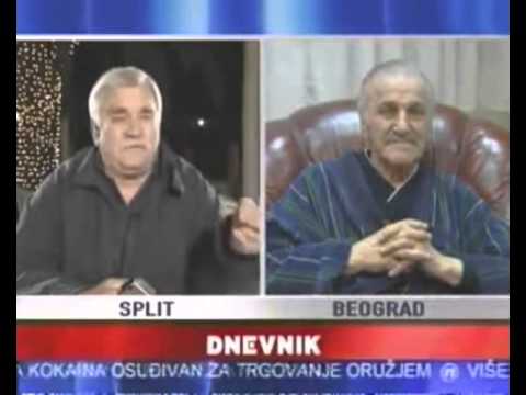 Bata Zivojinovic i Boris Dvornik pomirenje (CEO SNIMAK) 2008