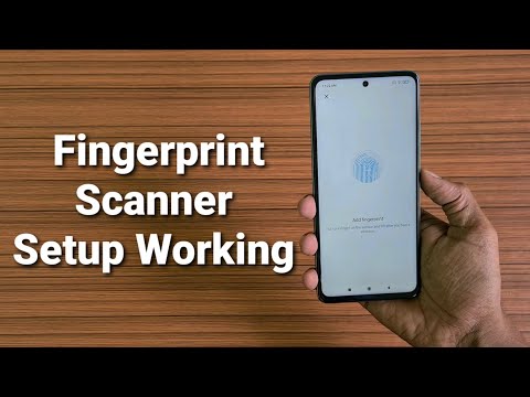 Xiaomi Mi 10i Fingerprint Scanner Setup & Working