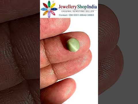 Quartz Cats Eye Stone (Certified) Lehsunia Stone video thumbnail