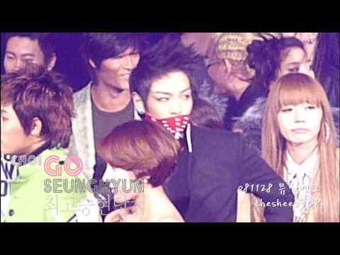 081128 뮤직뱅크 1위발표L