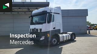 Mercedes-Benz Actros 1851 4X2 BigSpace 2x Tanks M.O.T. truck tractor | Image 4 - Autoline