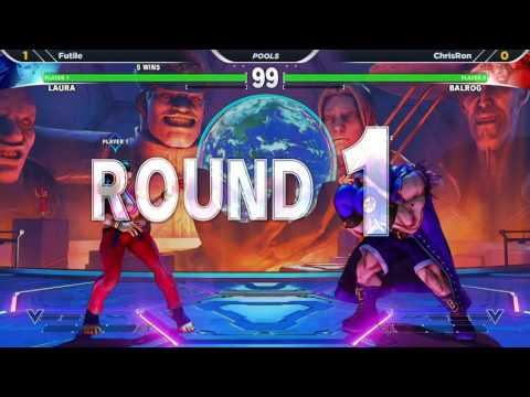 WNF 4.1 SFV - Futile (Laura) vs ChrisRon (Balrog)