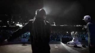 BBOY RAF-H RIDDIM ROCKZ!!! CYPHERING ON THE STAGE WITH WYCLEF JEAN