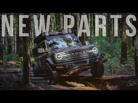 Testing Out New Bronco Mods at Tahuya ORV Nitto Ridge Grappler and RCI Rock Sliders