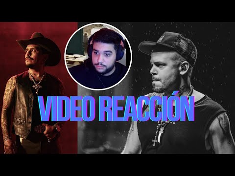 Residente, Christian Nodal - Yesterday's Gunpowder (Visualizer) l REACTION