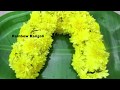 Sevanthi Poo Malai How To Make Garland With Fresh Flowers Easy Garland Making