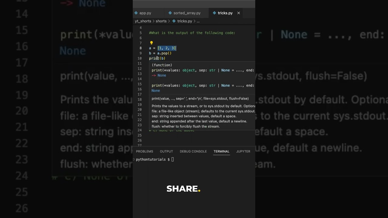 Python Puzzlers: A Brain Teaser Quiz to Boost Your Coding Skills New Series - 7 #python
