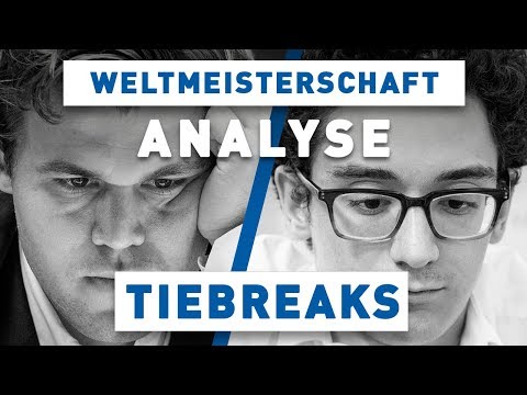 Carlsen - Caruana Tiebreaks Schach WM 2018 | Großmeister-Analyse