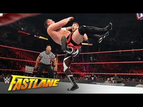 Sami Zayn vs. Samoa Joe: WWE Fastlane 2017 (WWE Network Exclusive)