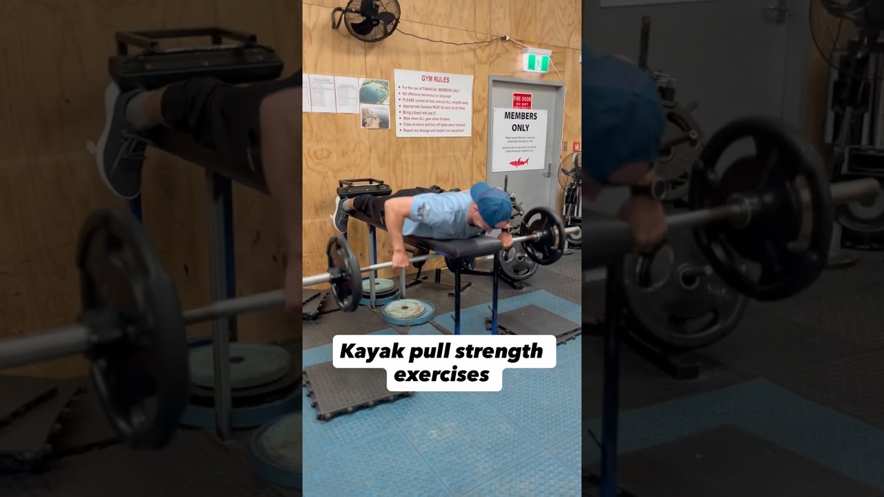 Kayak | Surf ski pull exercises for strength