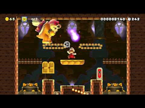 1-castle by ıéĺĺéð [iellea] 🍄Super Mario Maker 2 ✹Switch✹ #ccr