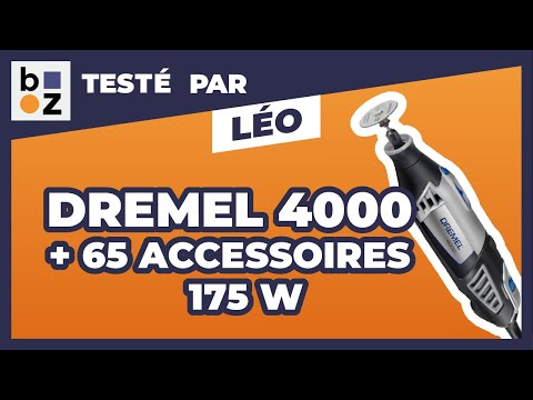 Dremel 4000 multifonction 175W + 65 accessoires - F0134000JP DREMEL