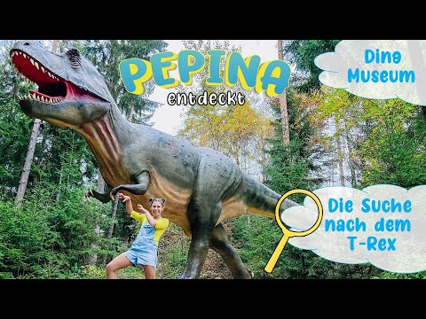 🦖 Dino Abenteuer 🔍 Pepina entdeckt: Dinosaurier Museum Altmühltal + Dino Kinderlied