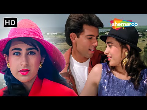Aa Gale Lag Ja Meri Janiya Aa | Karishma Kapoor, Atul Agnihotri | Aatish (1994) | Kumar Sanu, Sapna