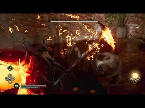 Assassin's Creed Valhalla Equip the Fang with Night Rogue Armor Use Dive of Valkyrie