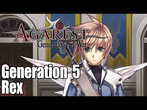 Agarest Generations of War Longplay Pt5 Generation 5 (Rex) with True Ending Cutscenes