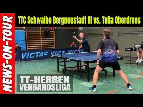 Fesselndes Aufeinandertreffen: Manfred Nieswand vs. Karsten Kretzer | TT-Verbandsliga Sa. 25.03.2023
