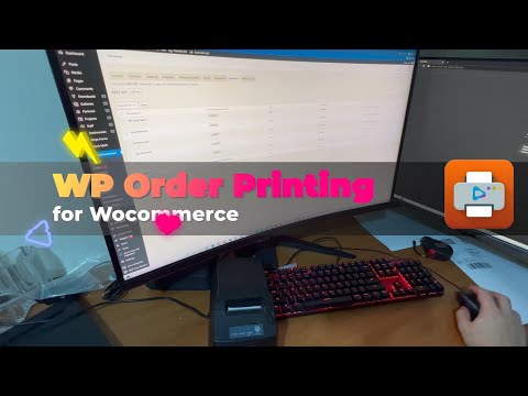 Order Printing for Wocommerce