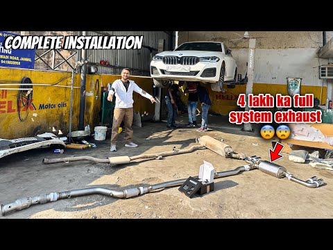 Thumbnail for Installing most expensive exhaust in bmw 5 series | Crazy response by BMW, BMW 5 Series
