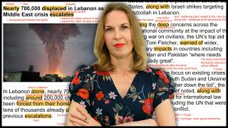 Middle East Crisis - Improve Your English Vocabulary with the News 