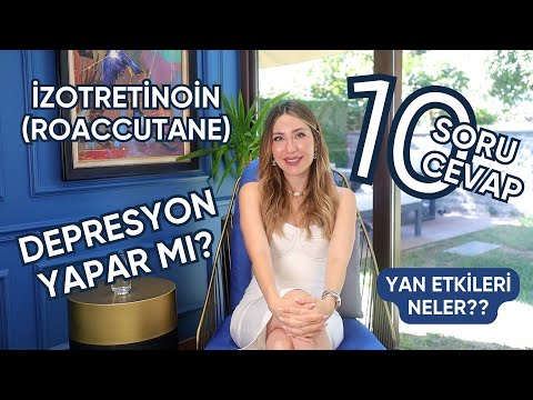 İzotretinoin (Roaccutane) ile ilgili 10 soru 10 Cevap ? | Yan etkileri nelerdir? | Dr. Cansu Şahin