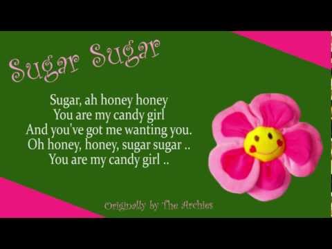 The Archies - Sugar Sugar (Plus Lyrics) (1969) [HIGH QUALITY COVER]