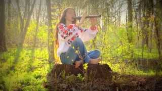 Native America Flute by a Ukrainian Girl