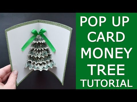 Cool POP UP CARD "Money Tree" | Surprise your family!...