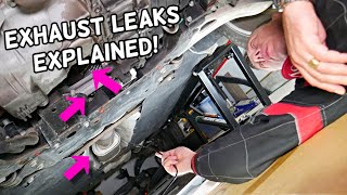 COMMON EXHAUST LEAK FORD C-MAX FORD FUSION LINCOLN MKZ