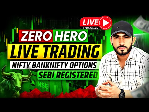 Expiry Hero Zero Trade Nifty SENSEX | Live Trading | Banknifty Analysis | 13-Feb | #livetrading