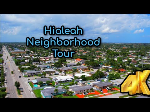 Hialeah in 4K | Miami | Florida | Neighborhood Tour